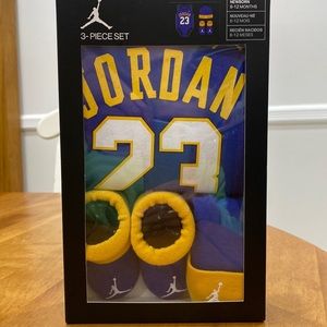 NWT.  Jordan, 3-piece infant set.